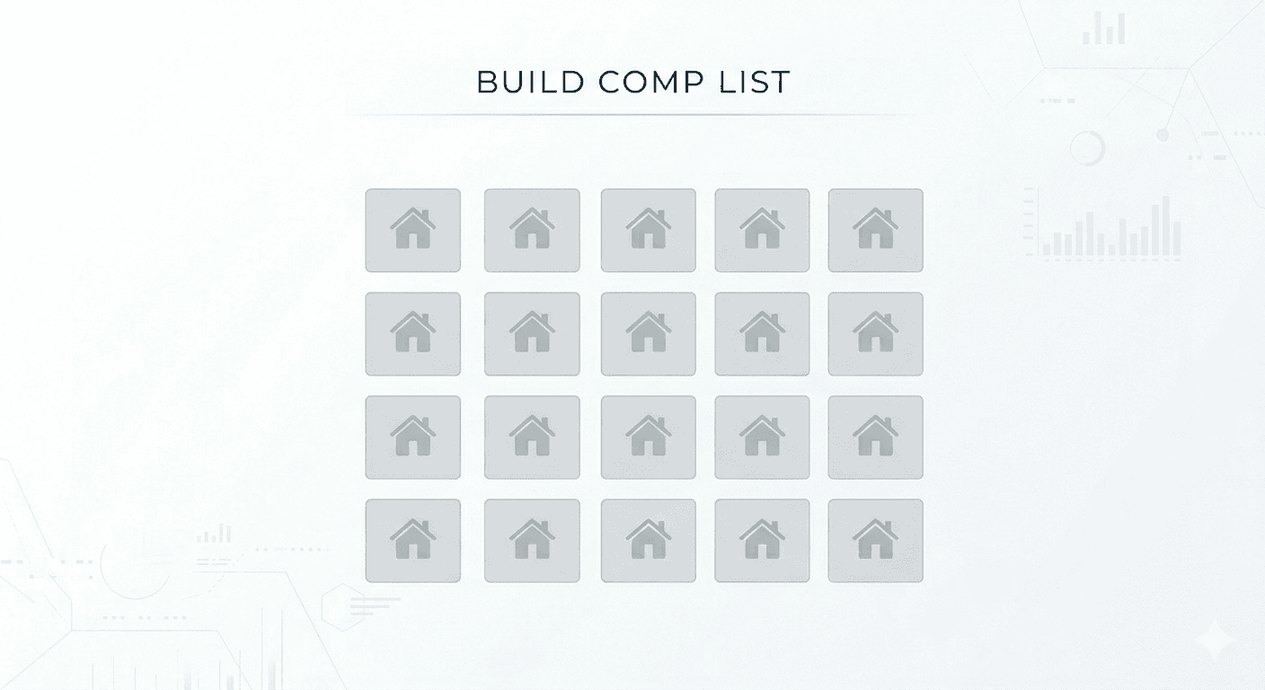 Finds all sold comps