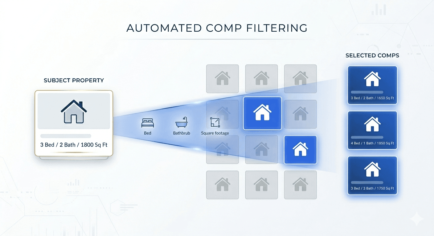 Filters for highest quality comps